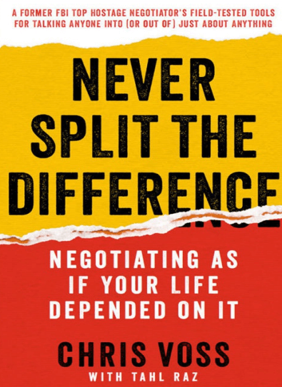 Never Split the Difference Pdf Book Download